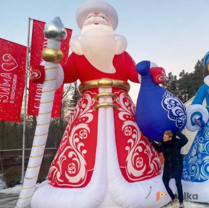 Возьмите Надувной Дед Мороз   напрокат (Фото 2) в Москве