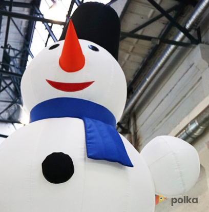 Возьмите Надувной Снеговик напрокат (Фото 3) в Москве
