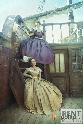 Возьмите Шикарное бально-историческое платье, размер 42-46 напрокат (Фото 2) в Москве