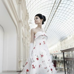 Бальное платье в стиле ретро, размер 42-44