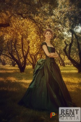 Возьмите Бально-историческое платье с кринолином Сона, размер 44-46 напрокат (Фото 1) в Москве