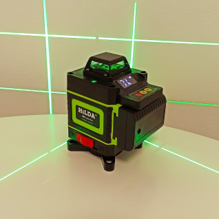  Лазерный уровень HILDA 4D laser level Green