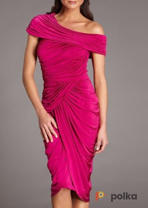 Возьмите Платье Tadashi Shoji Rose Draped Neck Dress напрокат (Фото 5) в Москве