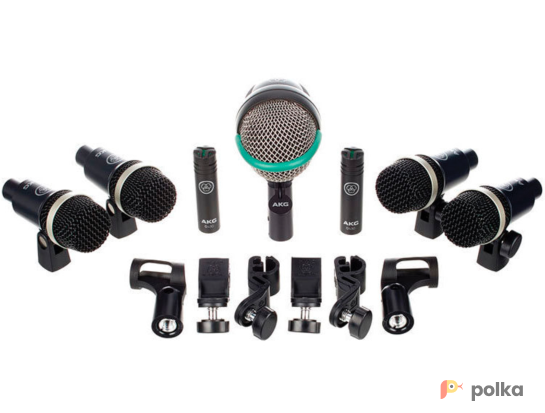 Возьмите Набор микрофонов AKG DRUMSET CONCERT 1 напрокат (Фото 1) в Санкт-Петербурге
