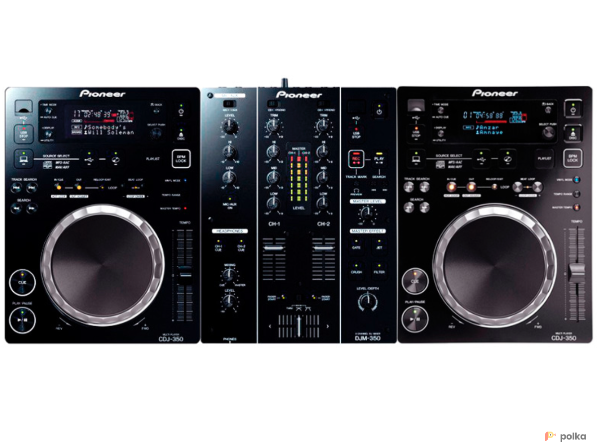 Возьмите DJ-комплект PIONEER CDJ-350 + DJM-350 напрокат (Фото 1) в Санкт-Петербурге