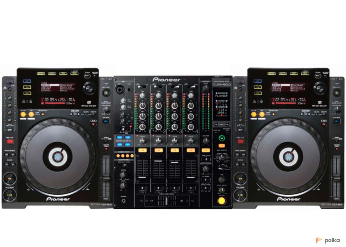 Возьмите DJ-комплект PIONEER CDJ-900 + DJM-800 напрокат (Фото 1) в Санкт-Петербурге