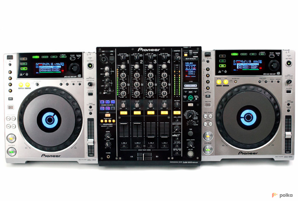 Возьмите DJ-комплект PIONEER CDJ850 + DJM900 NEXUS напрокат (Фото 1) в Санкт-Петербурге