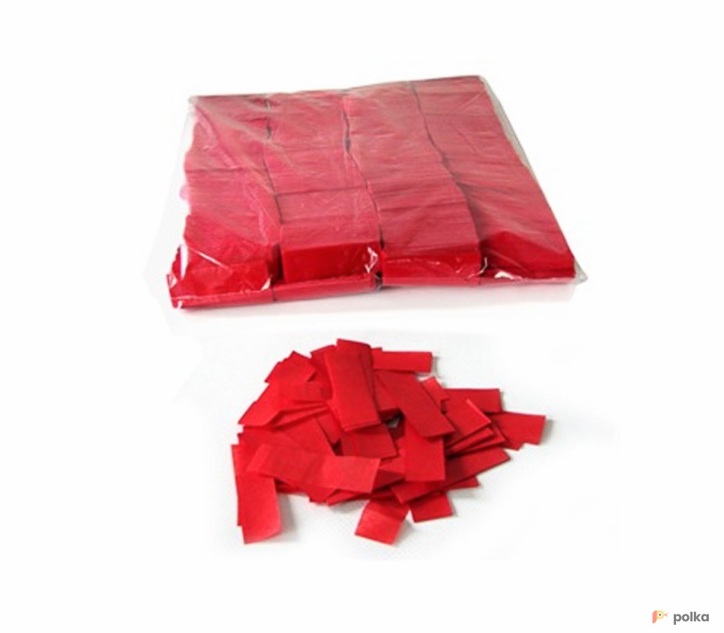 Возьмите Бумажное конфетти прямоугольное 17х55мм (разного цвета) напрокат (Фото 8) в Санкт-Петербурге