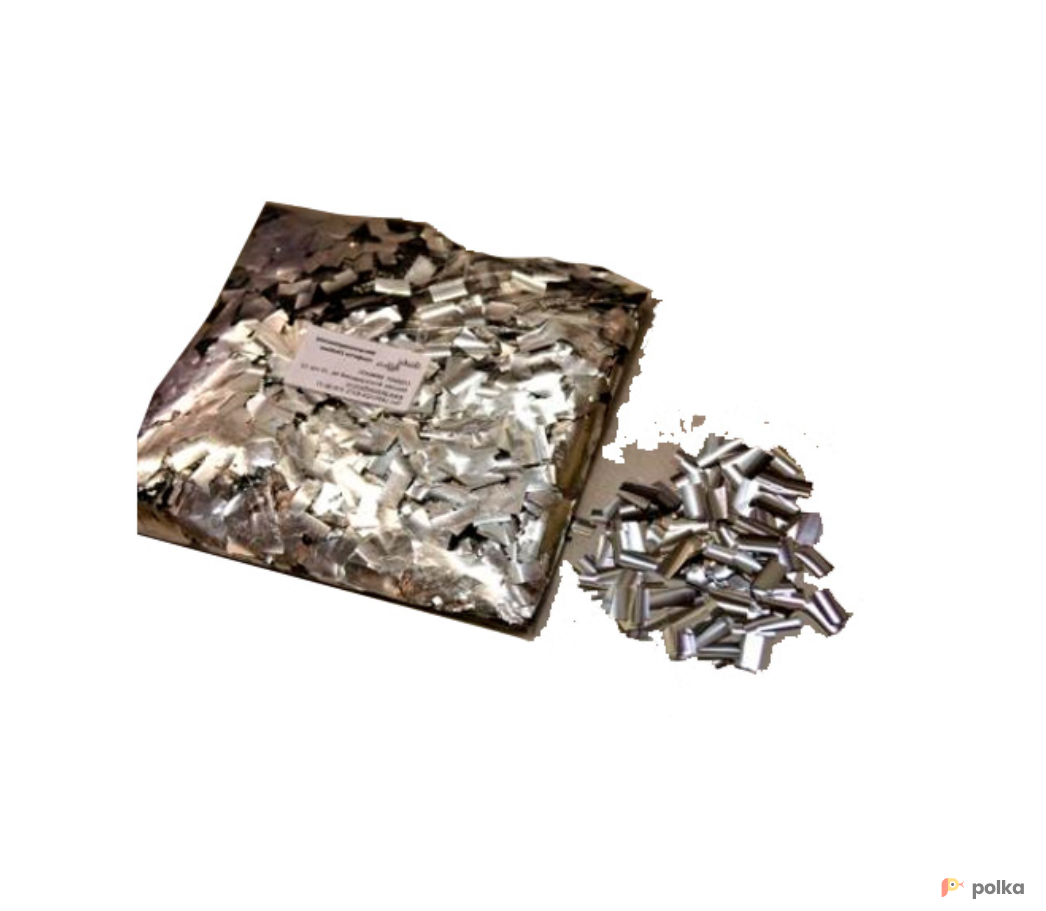 Возьмите Металлизированное конфетти прямоугольное 10х20мм напрокат (Фото 2) в Санкт-Петербурге