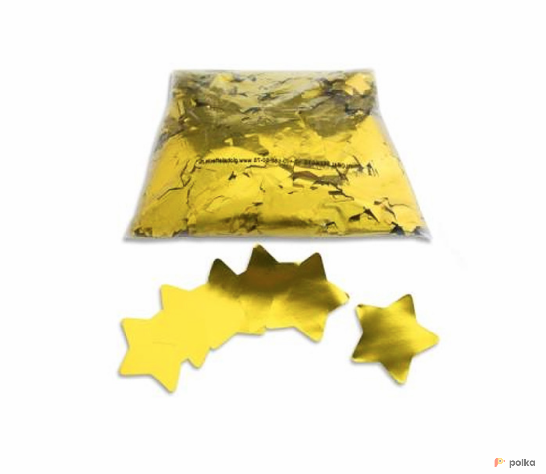 Возьмите Металлизированное конфетти фигурное 40мм (звезды) напрокат (Фото 3) в Санкт-Петербурге