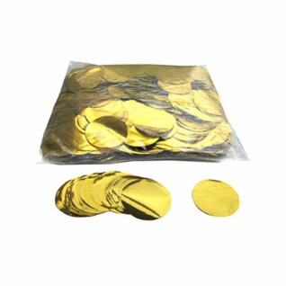 Металлизированное конфетти фигурное 40мм (Круг) 