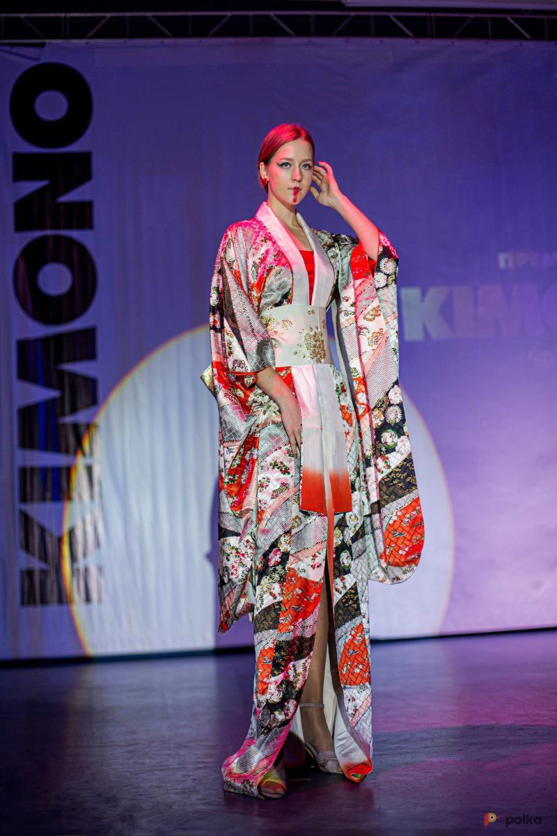 Возьмите Кимоно японское - серое  напрокат (Фото 3) в Москве