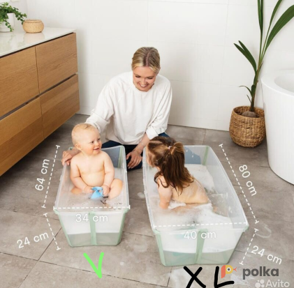 Возьмите Детская ванночка с подставкой и горкой Stokke Flexi Bath напрокат (Фото 4) в Москве