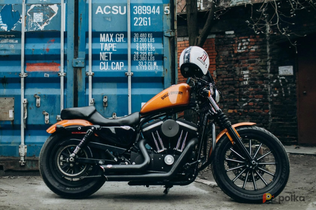 Возьмите Harley Davidson Sportster 883 "Black Orange" напрокат (Фото 1) в Санкт-Петербурге