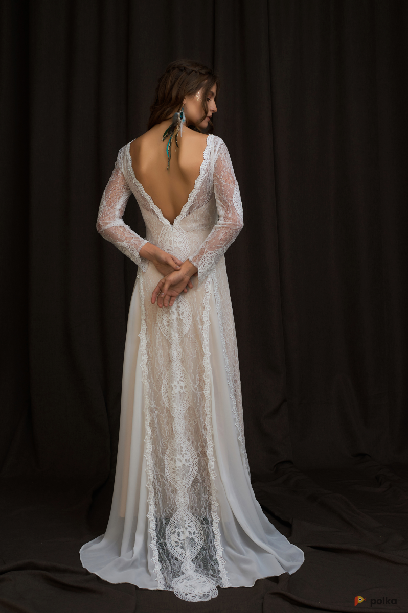 Возьмите Свадебное платье в стиле бохо напрокат (Фото 1) в Москве