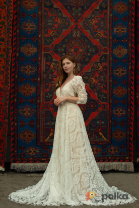 Возьмите Нежное свадебное платье бохо напрокат (Фото 4) в Москве