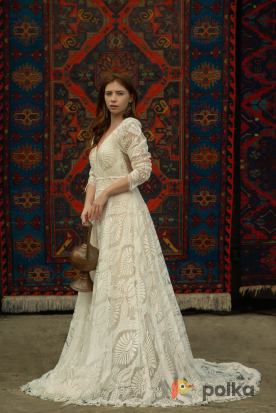 Возьмите Нежное свадебное платье бохо напрокат (Фото 3) в Москве