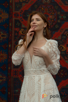 Возьмите Нежное свадебное платье бохо напрокат (Фото 5) в Москве