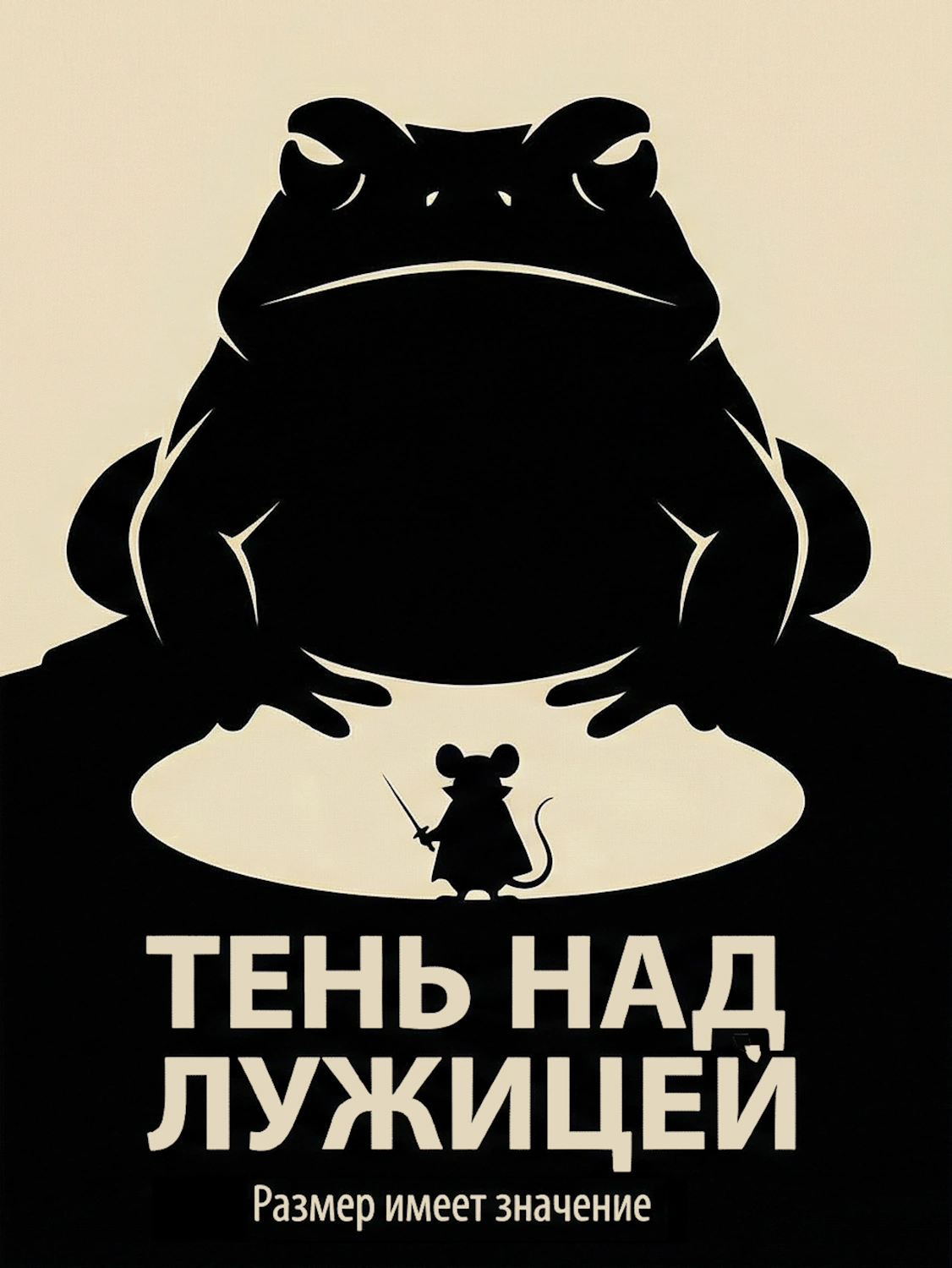 Тень над лужицей