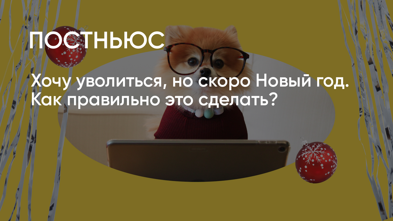 Увольнение перед и после Нового года: как уволиться по собственному желанию  в 2024 году