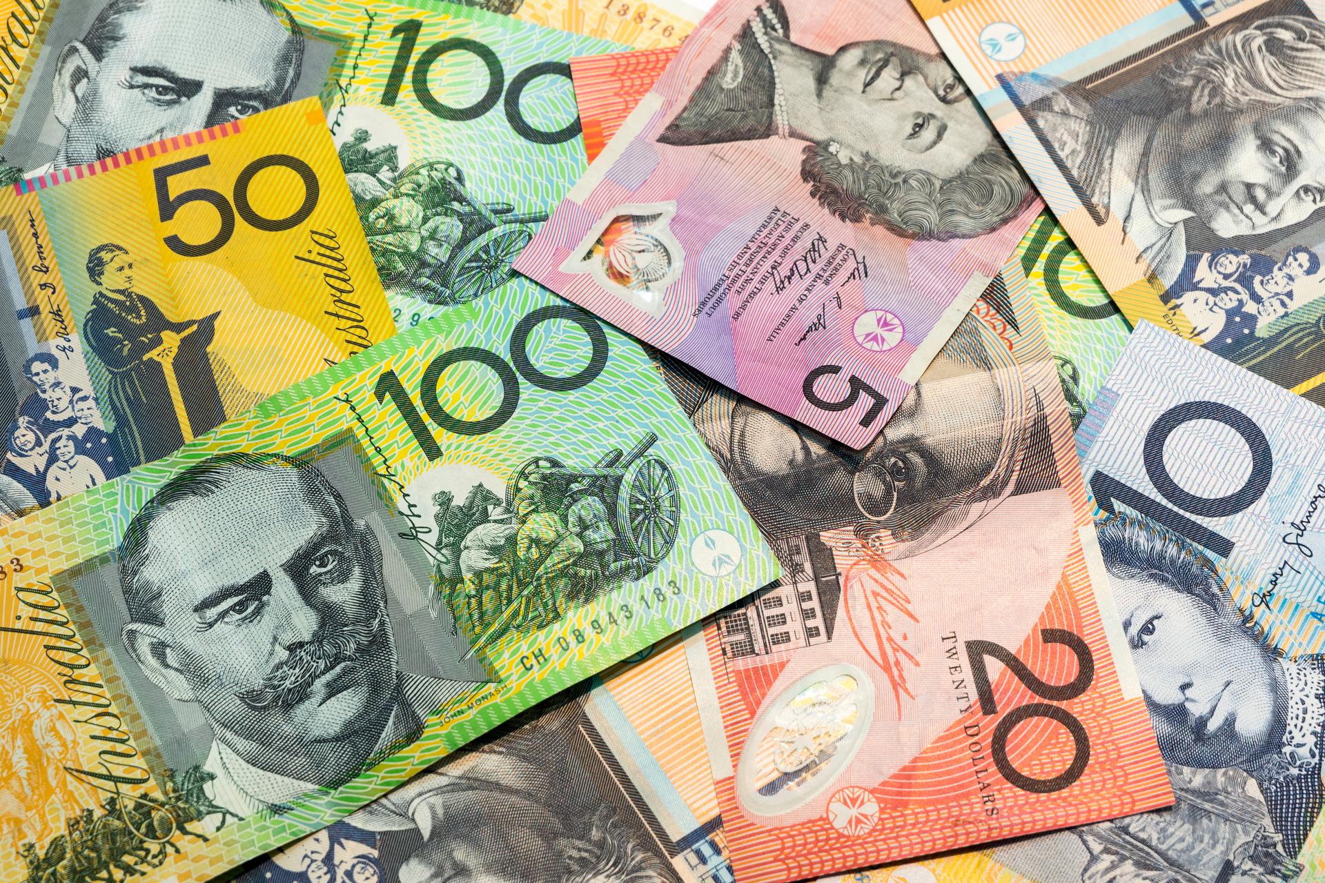 Австралийская валюта. Australian Dollar.
