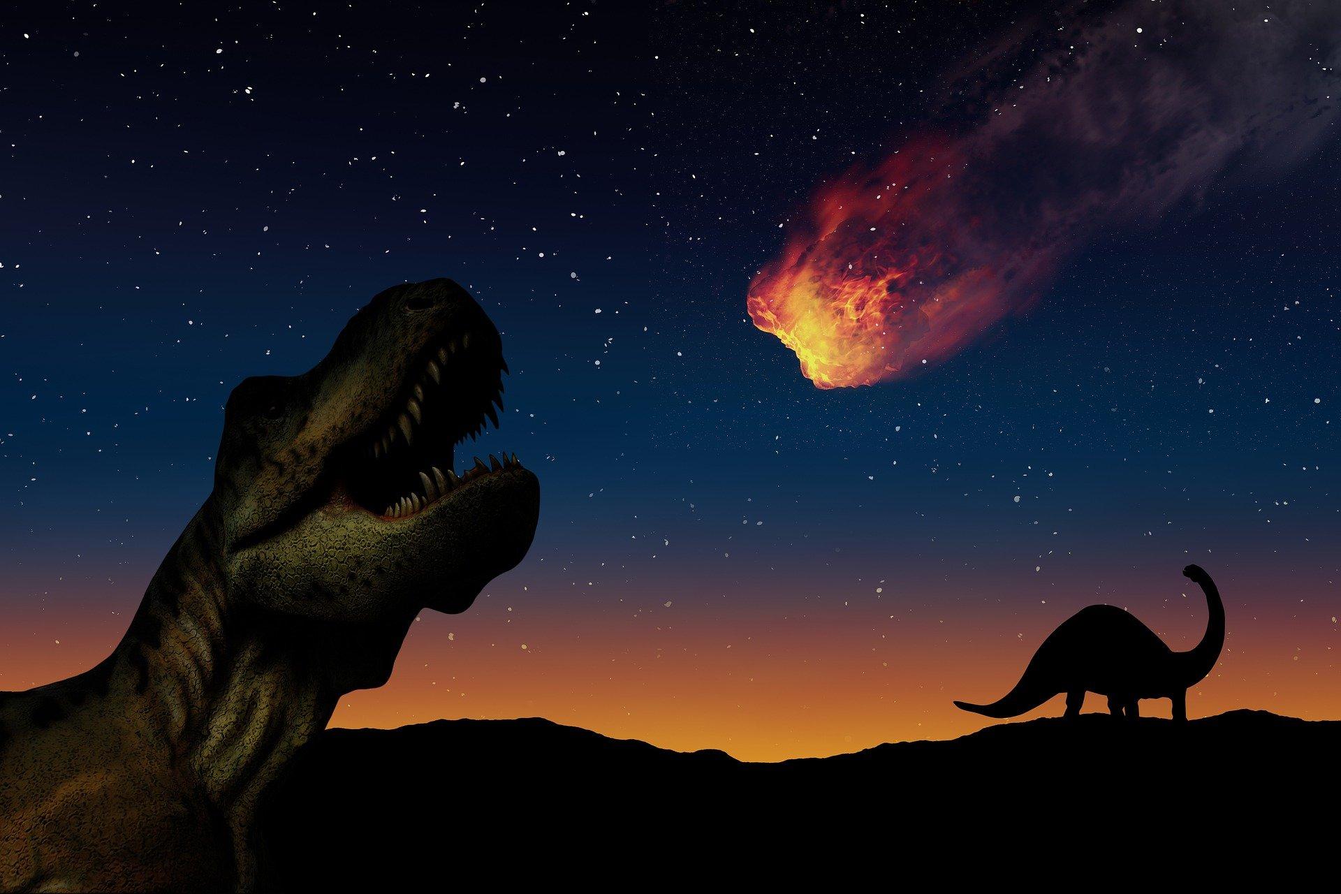 Куда упал метеорит убивший динозавров фото
