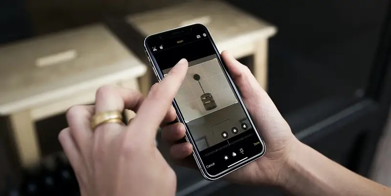 Обрезка фотографий на iPhone