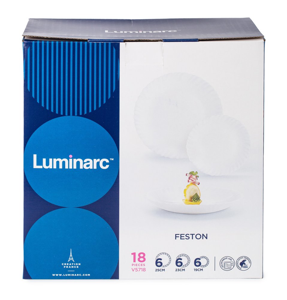 Набор столовый LUMINARC ФЭСТОН 18пр V5718