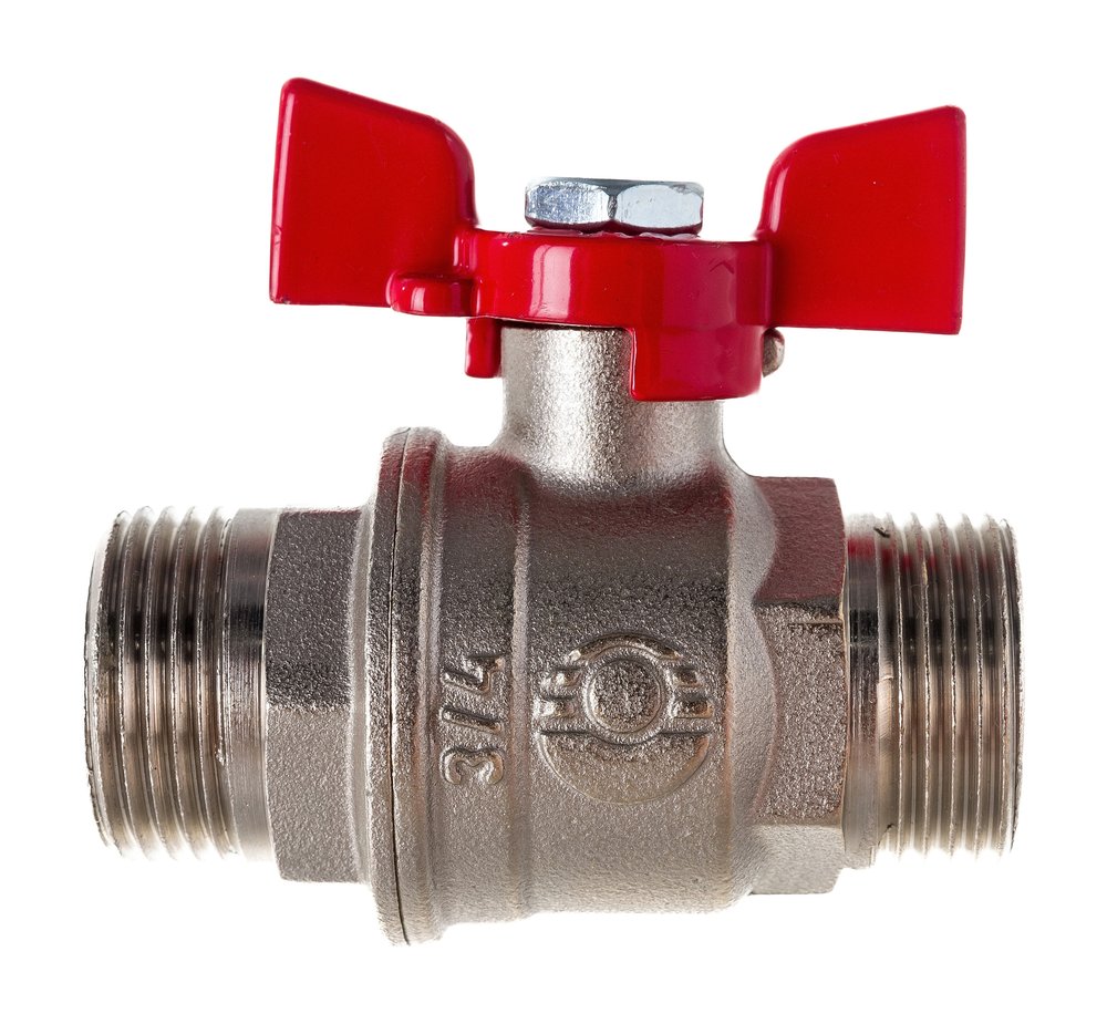 Шаровой кран VALFEX PREMIUM для воды, 3/4' НР/НР, бабочка VF.219.NB1.034.PREMIUM