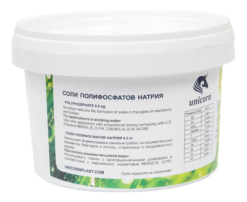 Кристаллы полифосфата Unicorn 0,5 кг (cp 0.5) CP 05