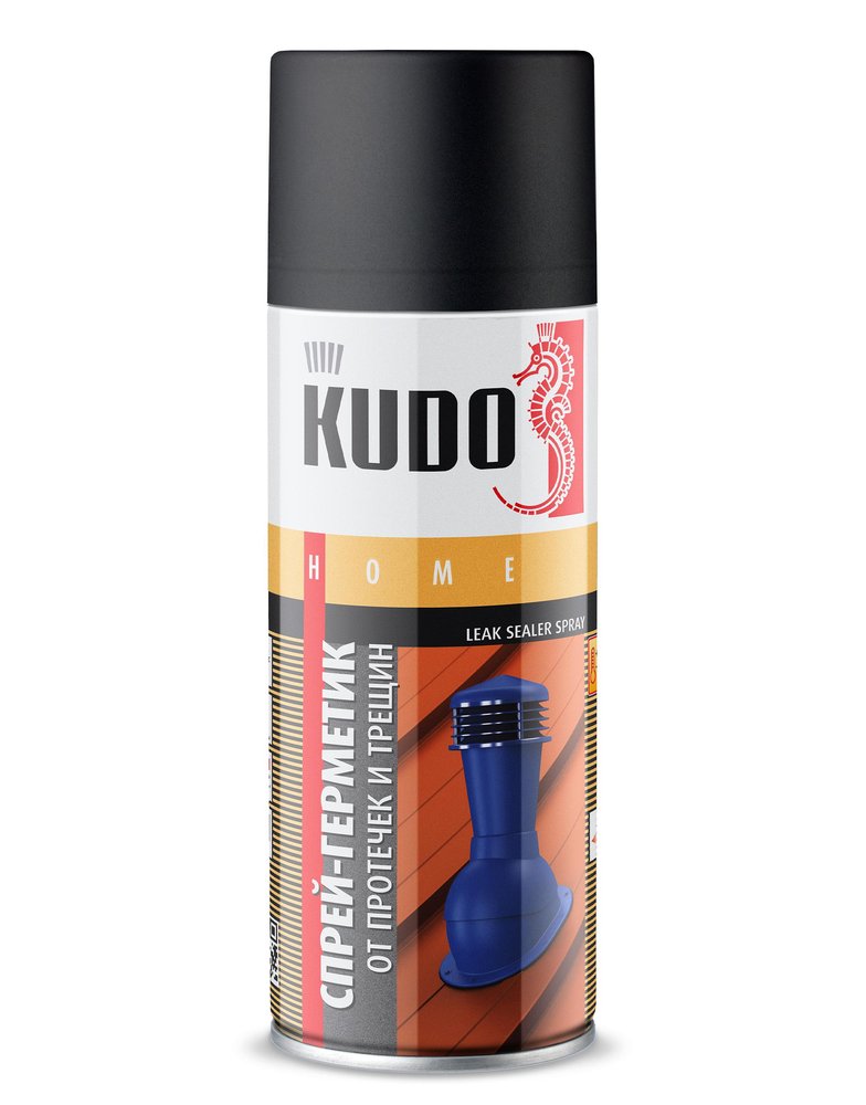 Герметизирующий спрей KUDO черный 520 мл KU-H302