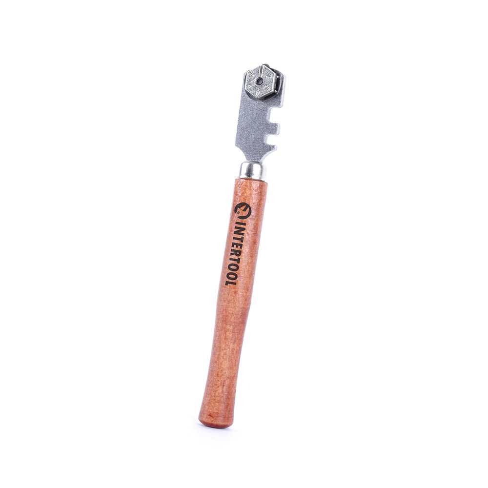 Стеклорез INTERTOOL с одним роликом HT-0521