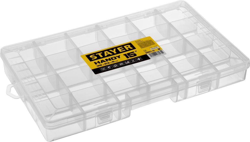 Пластиковый органайзер Stayer HANDY-15 38051-15_z01