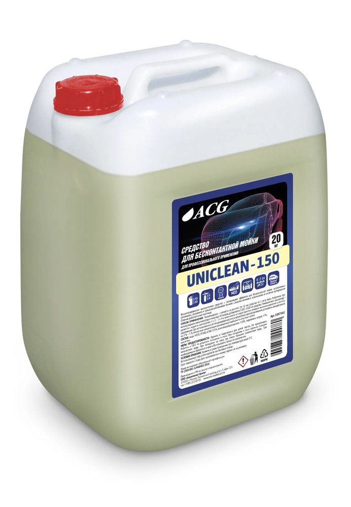 Средство для бесконтактной мойки UNICLEAN-150 20 кг ACG 1007341