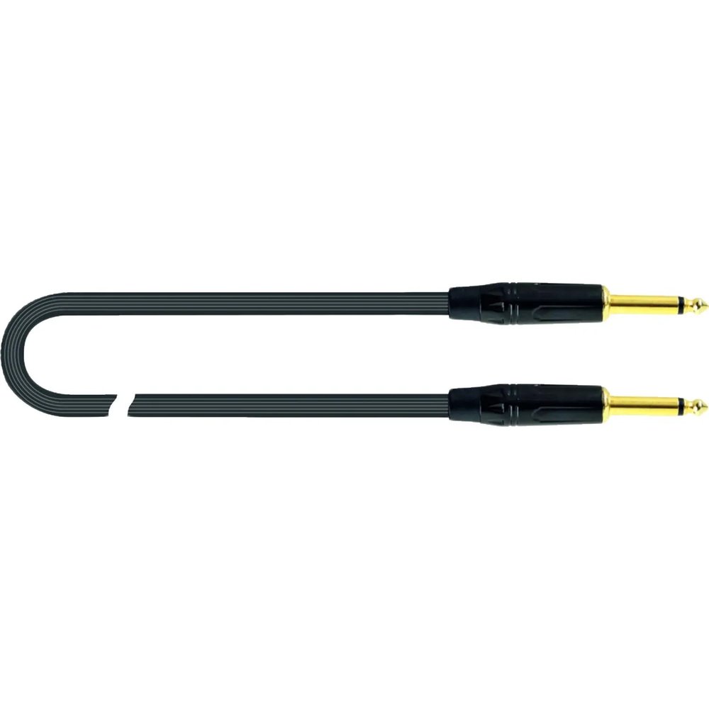 Кабель Quik Lok JUST JJ 3, инструментальный, 3м, Mono Jack черн (JUST JJ 3)