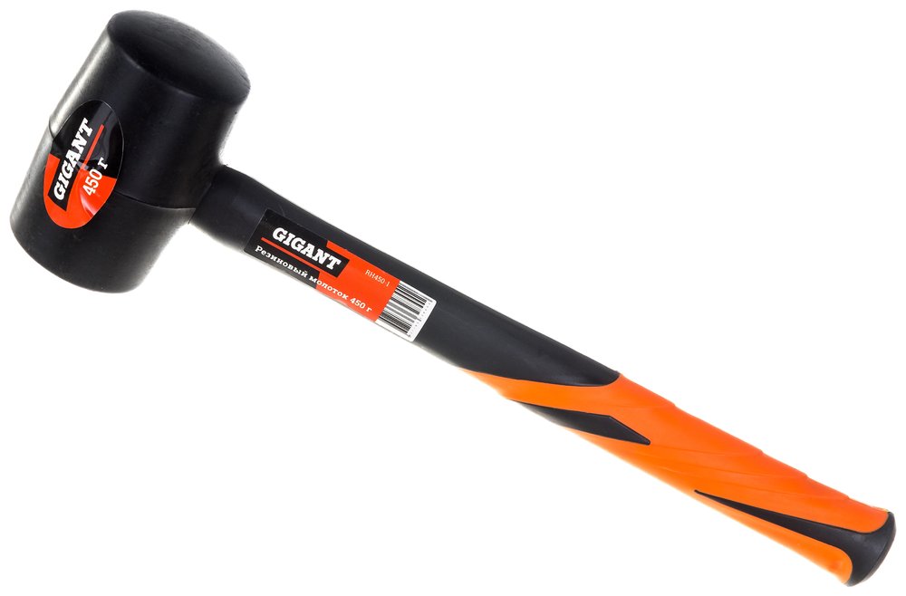 Резиновый молоток 450 грамм Gigant RH450-1