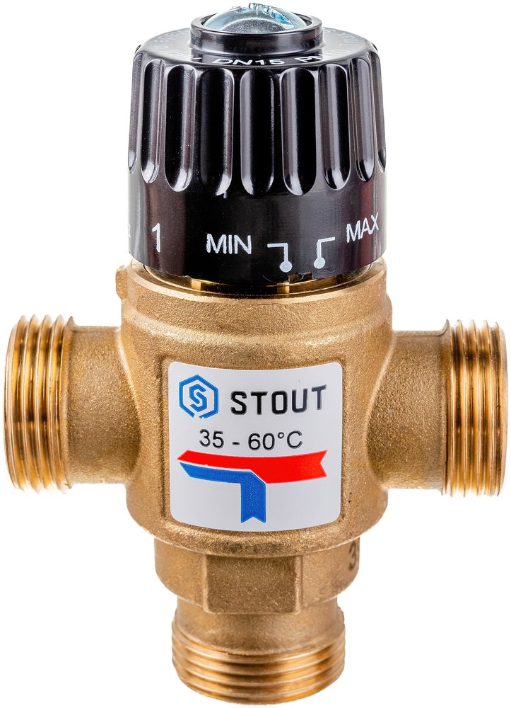 Термостатический смесительный клапан STOUT 3/4 SVM-0120-166020 RG008TIGEGUG0D