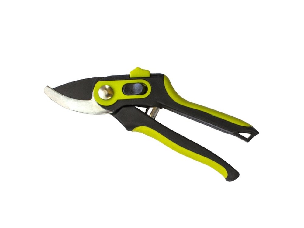 Садовый секатор в пластиковом корпусе с верхней фиксацией WMC TOOLS HW19120401-1 50032