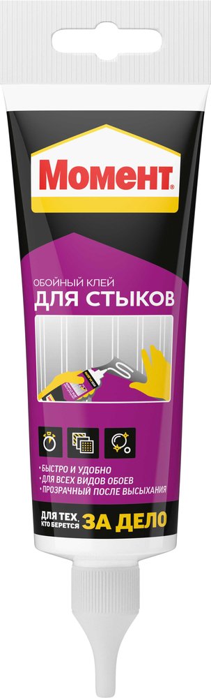 Клей для стыков и подклейки обоев МОМЕНТ 120 г 3040161