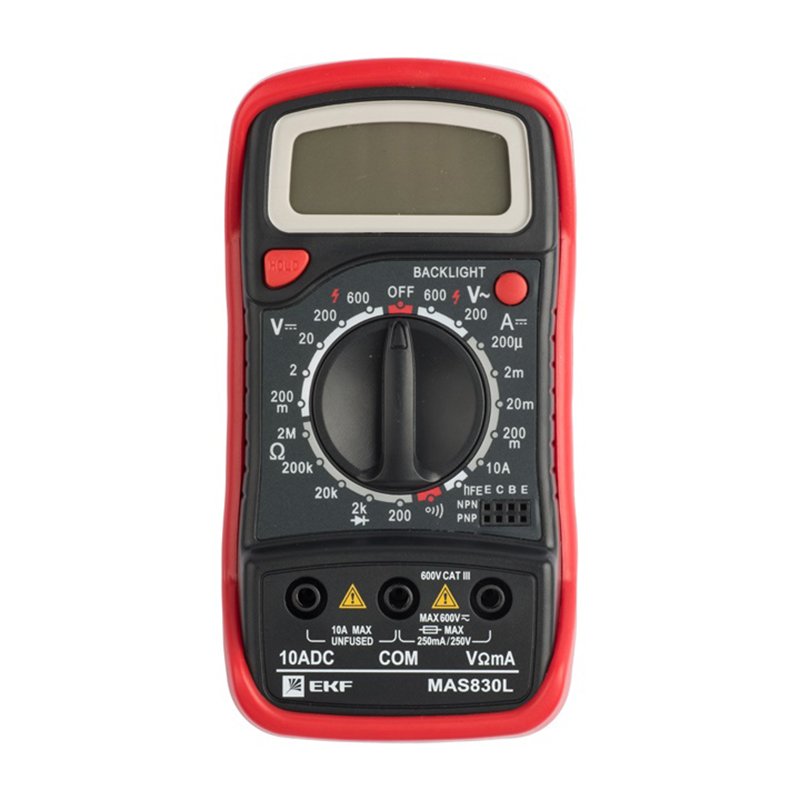 Цифровой мультиметр EKF MAS830L Expert In-180701-pm830L
