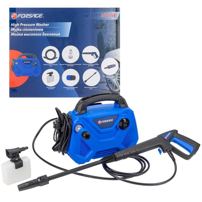 Электрическая мойка высокого давления Forsage F-HY49E 56476