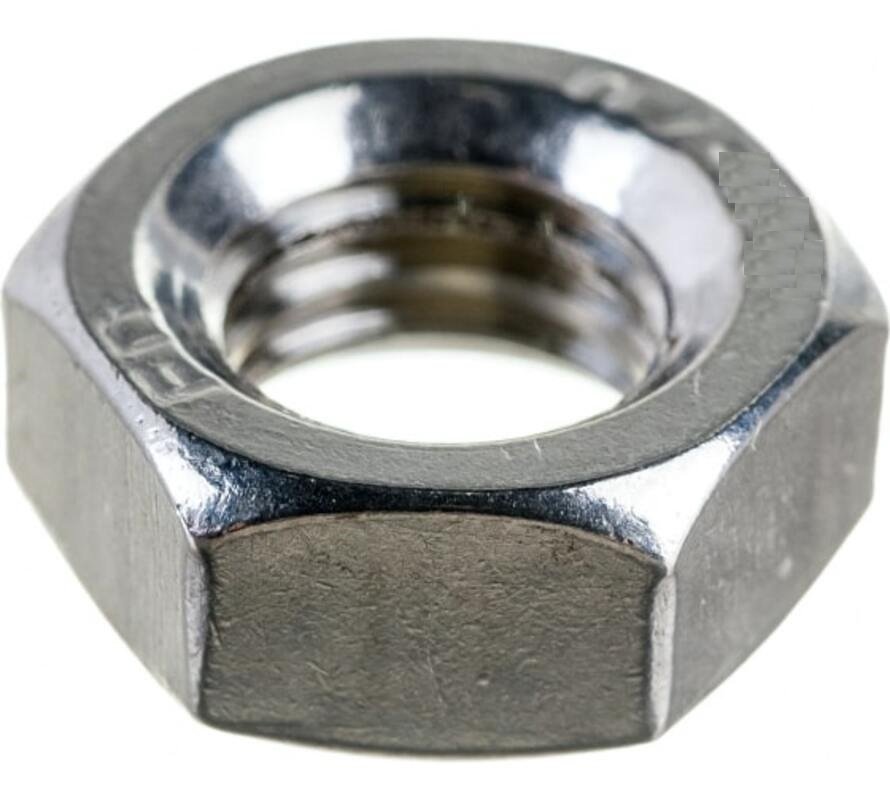 Шестигранная гайка Insparion DIN 934 оцинкованная М6 (100шт) С1-00002051