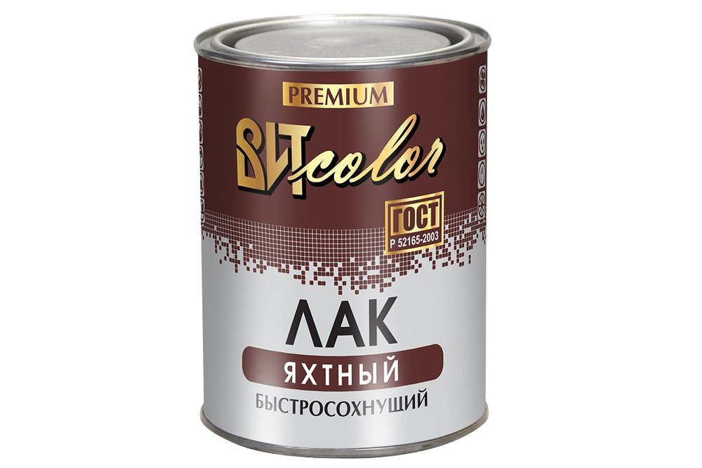 Яхтный лак Царицынские краски ВИТ color глянцевый, 0.7 кг 18438