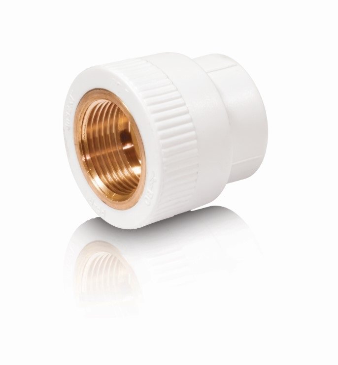 Комбинированная муфта Blue Ocean полипропиленовая, ВР - 32x1 PPRF/IA(W)-32х1'