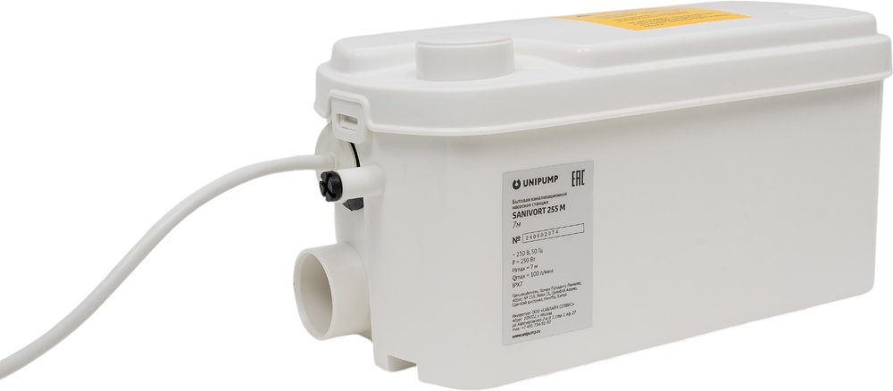 Канализационная насосная станция UNIPUMP SANIVORT 255 M 7м 66572