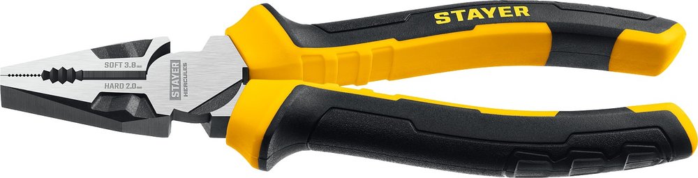 Комбинированные плоскогубцы STAYER Hercules 200 мм 2203-1-20_z03