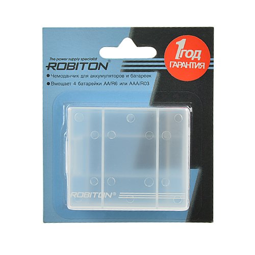 Футляр для элементов питания Robiton Robibox BL1 5271 05271