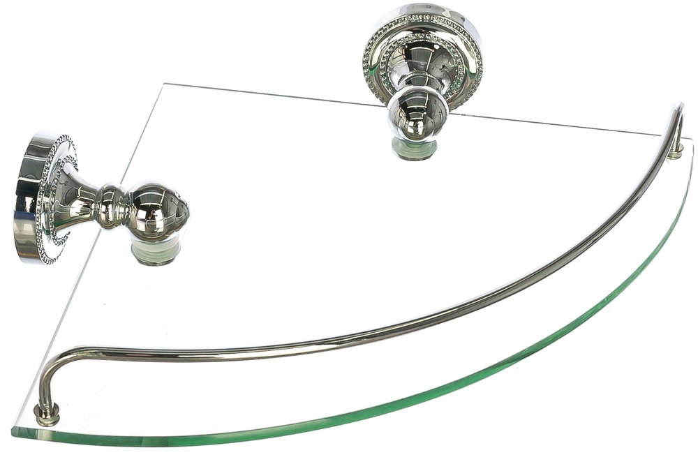 Полка стеклянная угловая FIXSEN STYLE 41103A