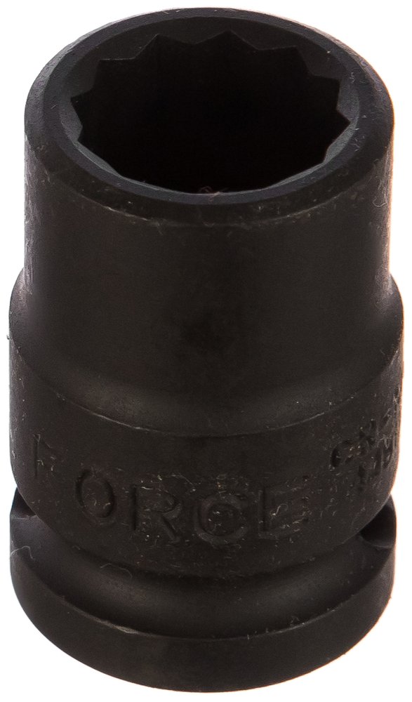 Головка короткая ударная 12-гранная (15 мм, 1/2DR) FORCE 44815