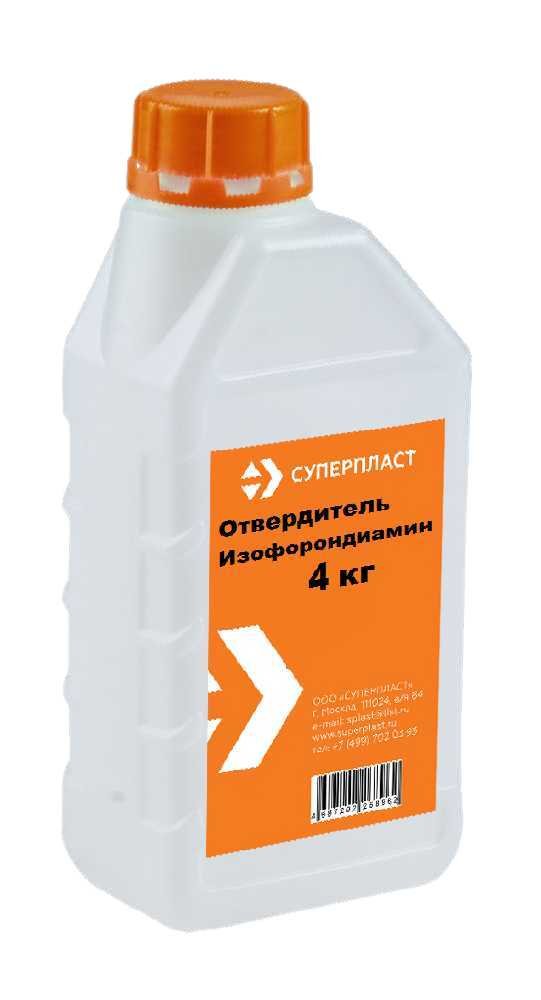 Отвердитель Суперпласт изофорондиамин, 4 кг 4687204386602